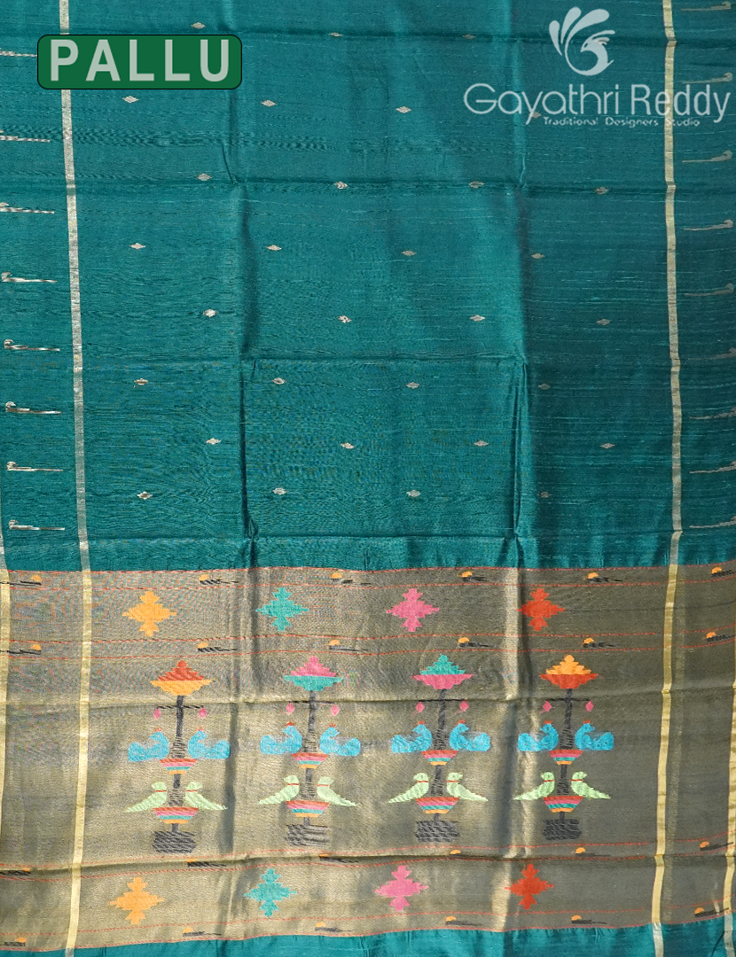 PURE KHADI PATTU SAREE-KHP1341