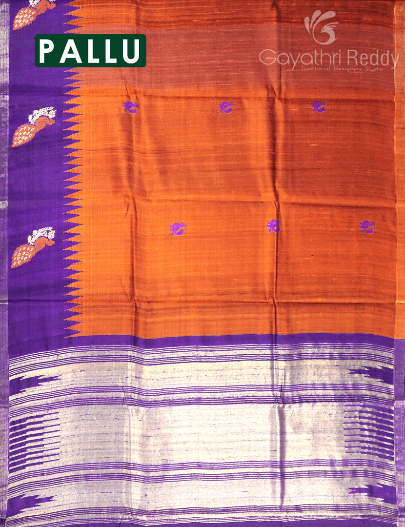 PURE KHADI PATTU SAREE-KHP1316