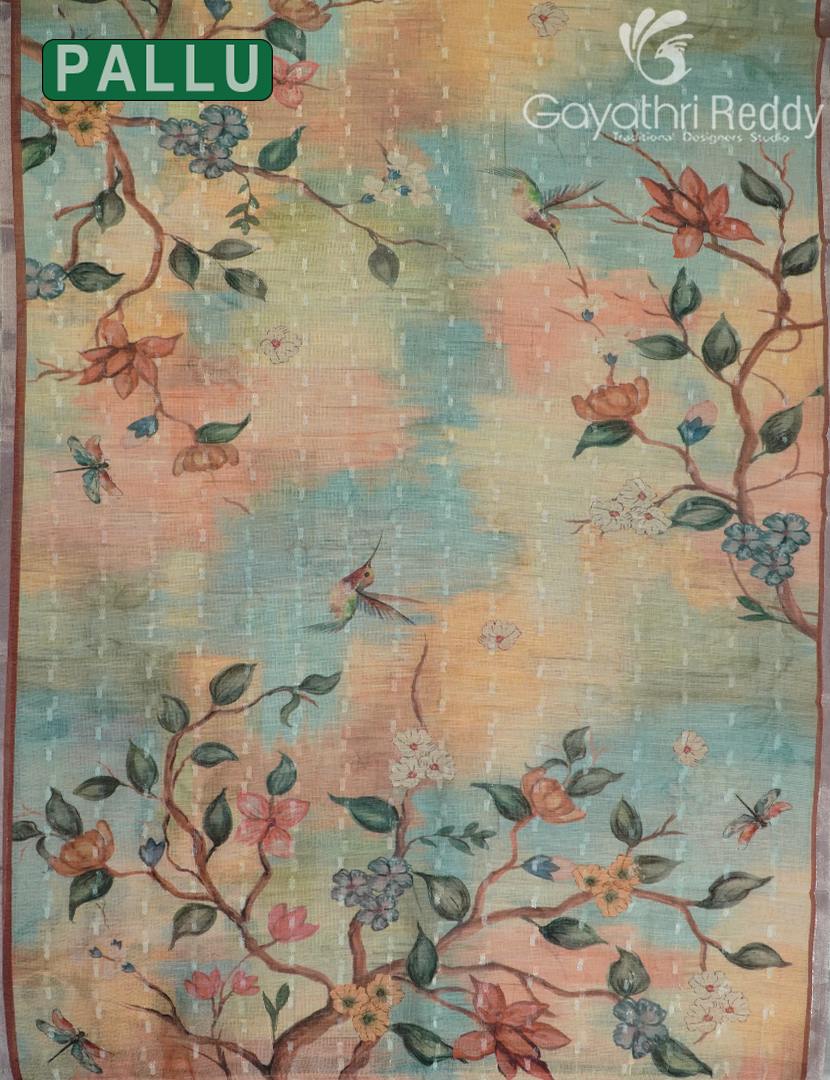 SUPER NET SAREE-SNS407