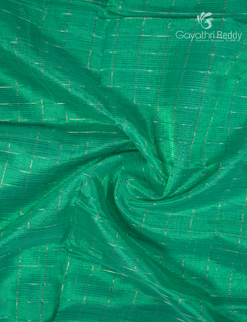 Pure Mangalagiri Langa Voni Set in Sea Green