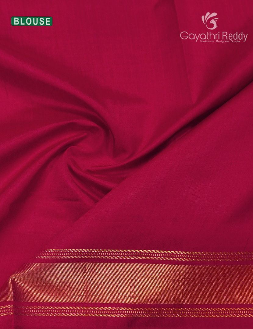Pure Ikat Silk Saree in Pink
