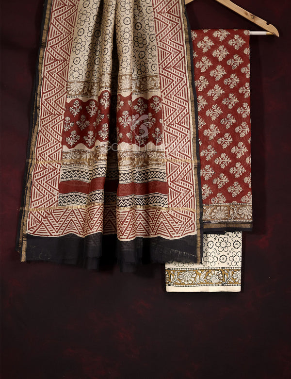 PURE CHANDERI SUITS-PCD15