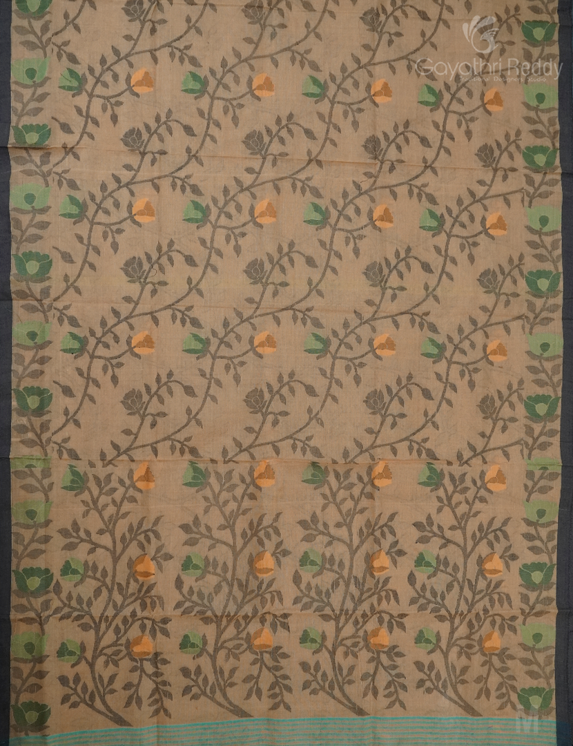 JAMDANI COTTON(WITHOUT BLOUSE)-JMC429