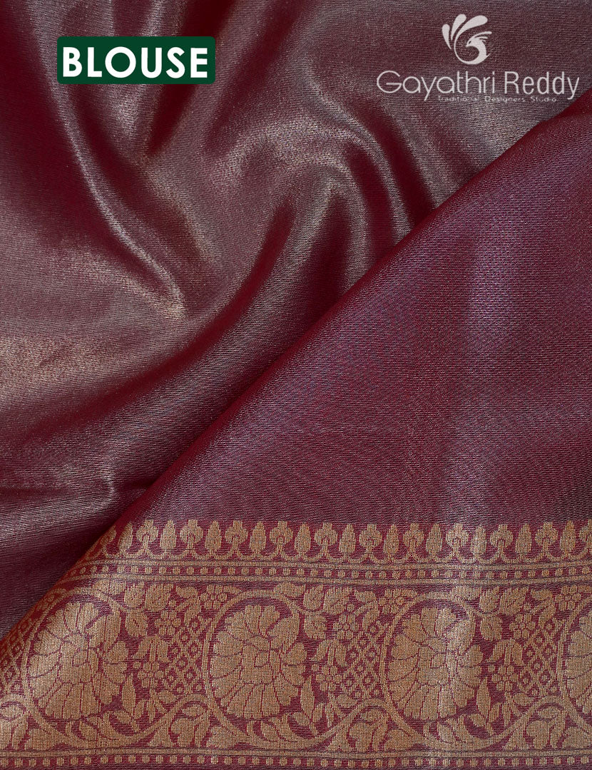 BANARAS TISSUE SAREE-BTK178