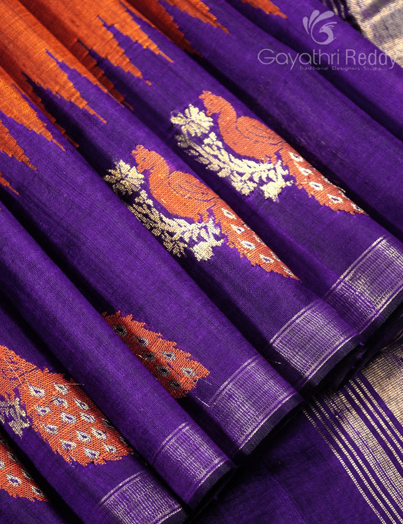 PURE KHADI PATTU SAREE-KHP1316
