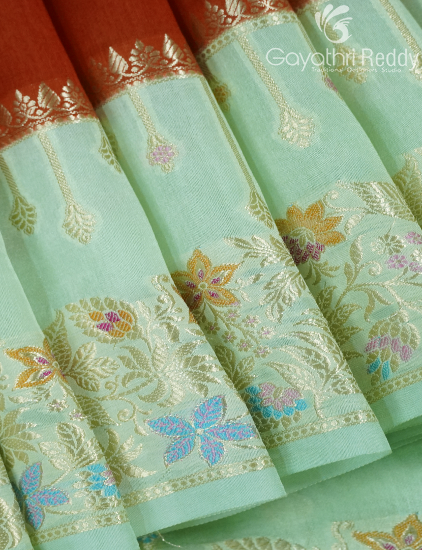 MANGO SILK SAREE -PRM974