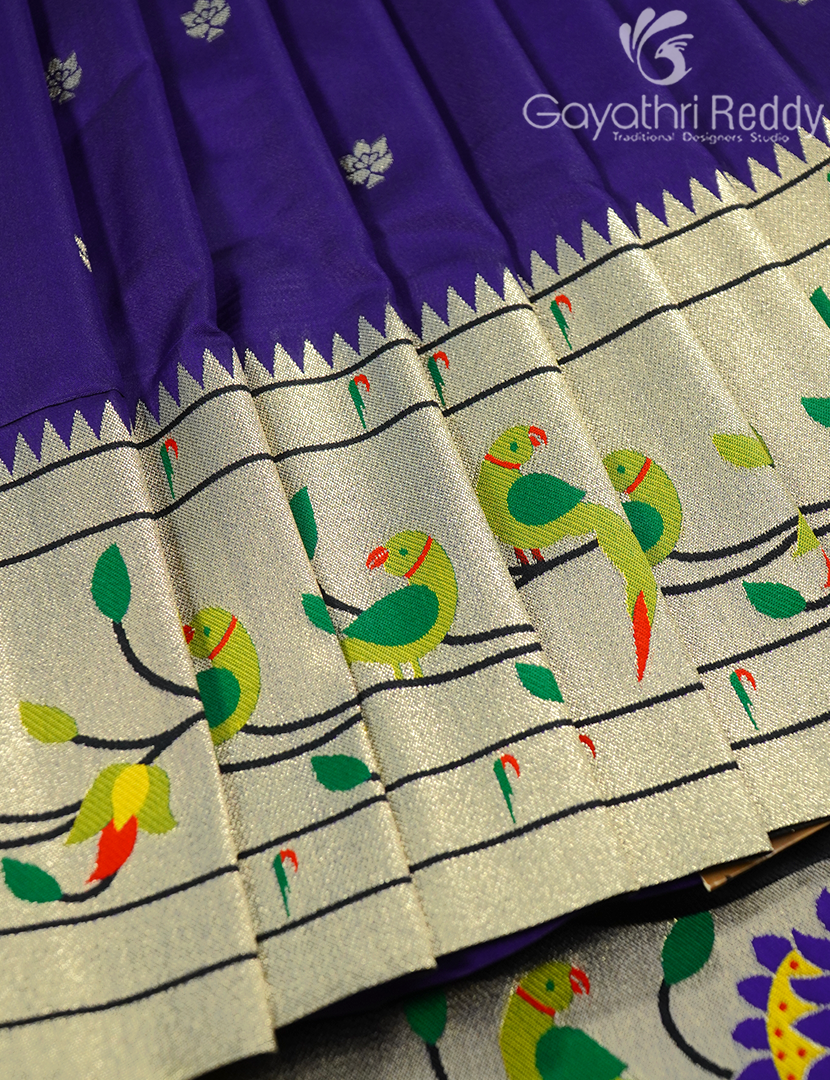 SEMI PAITHANI SAREE-SPS104
