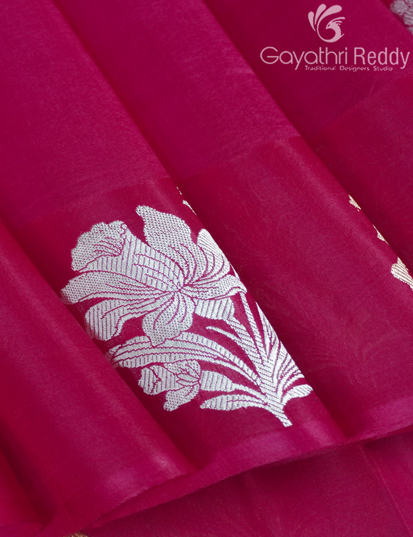 PURE BANARAS KORA SILK-BKS125