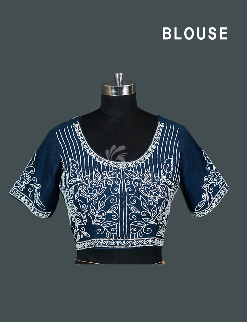 FANCY WORK  BLOUSE-FRB7