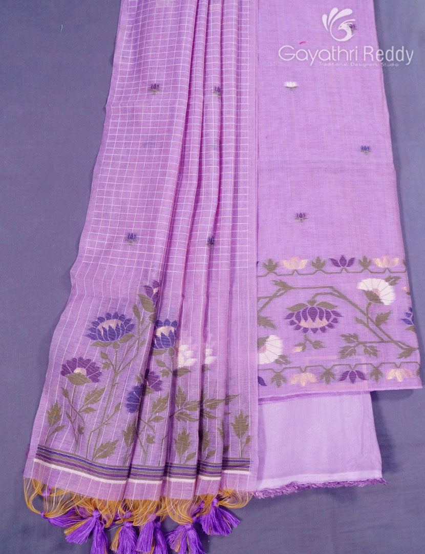 JAMDANI DRESS MATERIAL(3PC)-JDM7