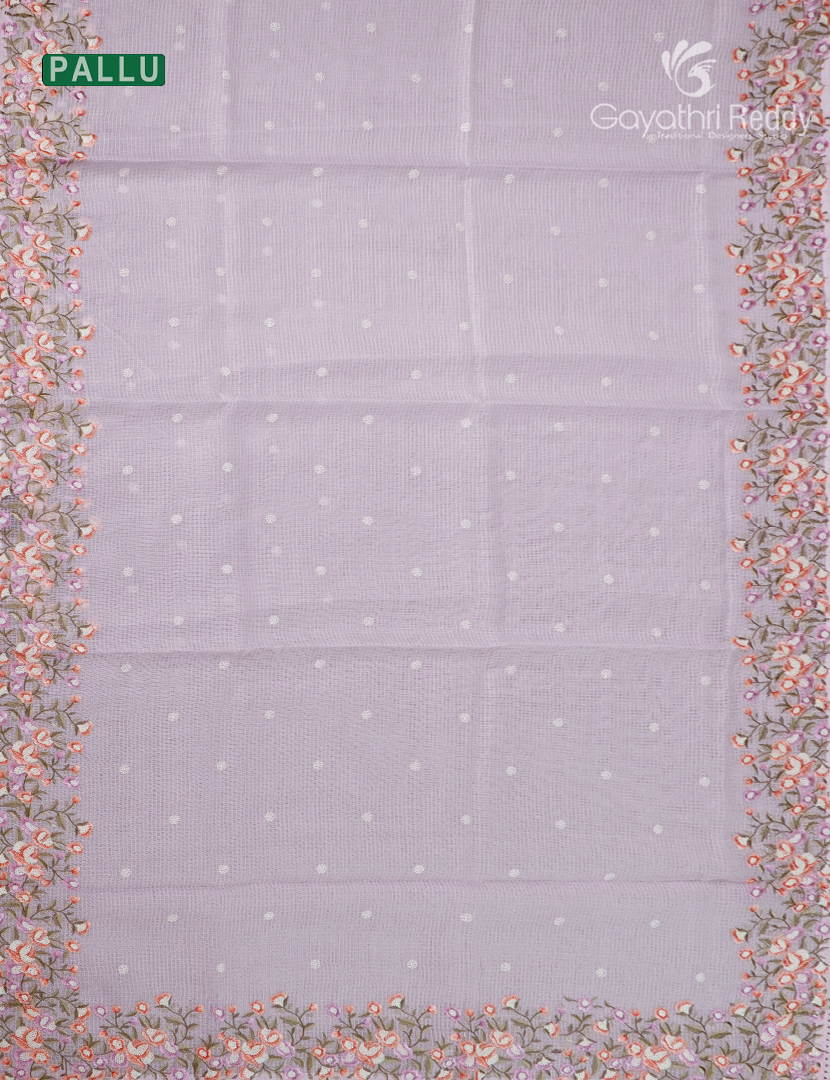 Kota Fancy Saree in Pastel Powder Pink
