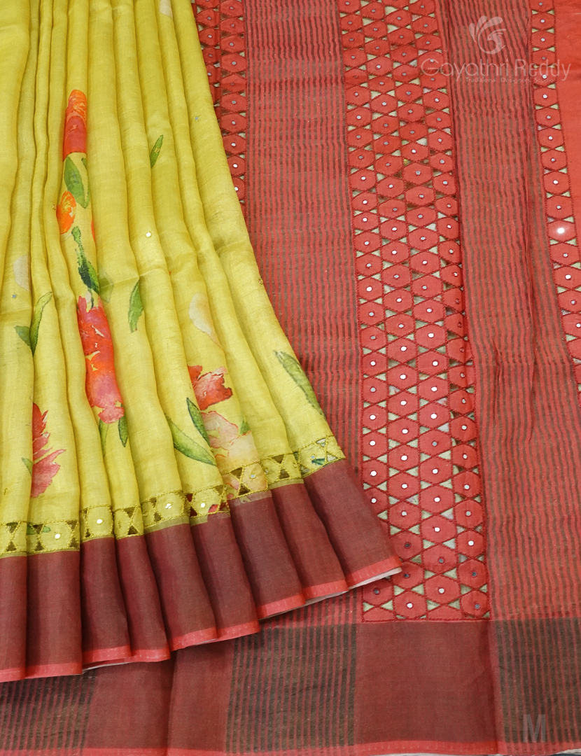 PURE DESI TUSSAR FANCY-TS1431