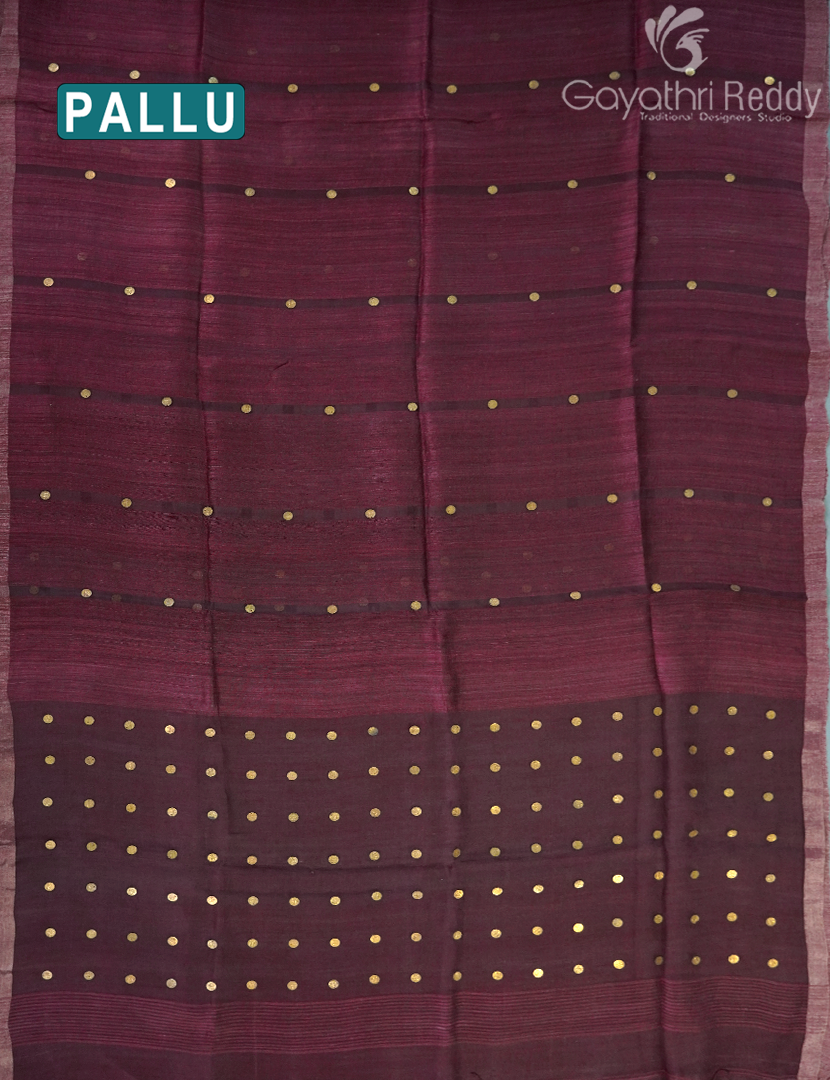 PURE RAW SILK SAREE-PRSS2