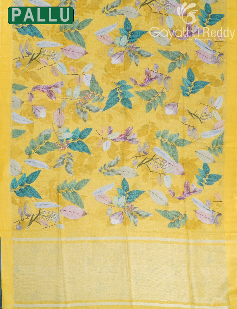 PURE LINEN SAREE-L1428