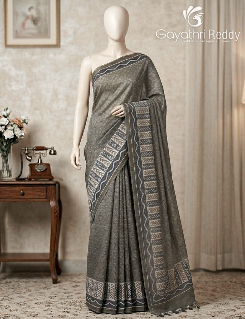 CHANDERI SILK SAREE-CPS1125