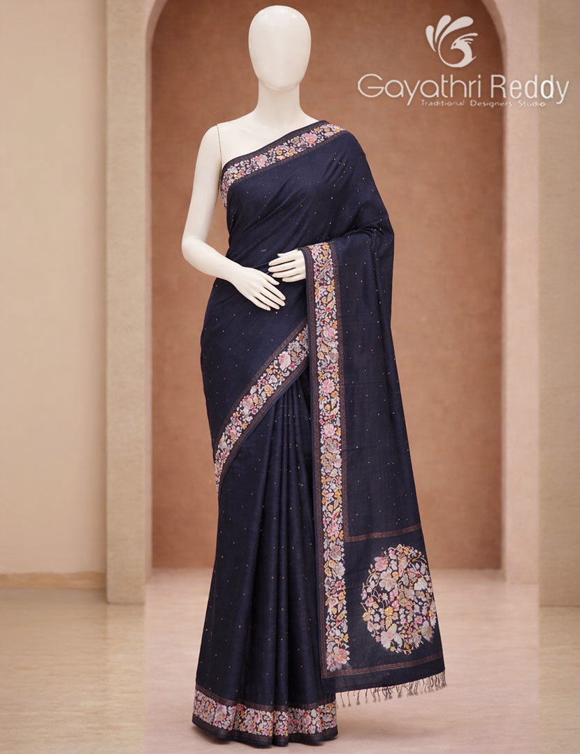 TUSSAR FANCY SAREES-PTF157