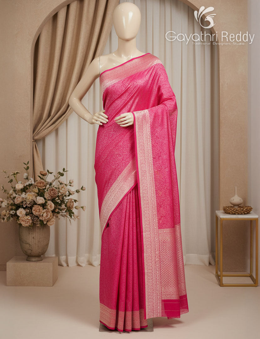 MYSORE CREPE BROCADE SAREE-MCB37