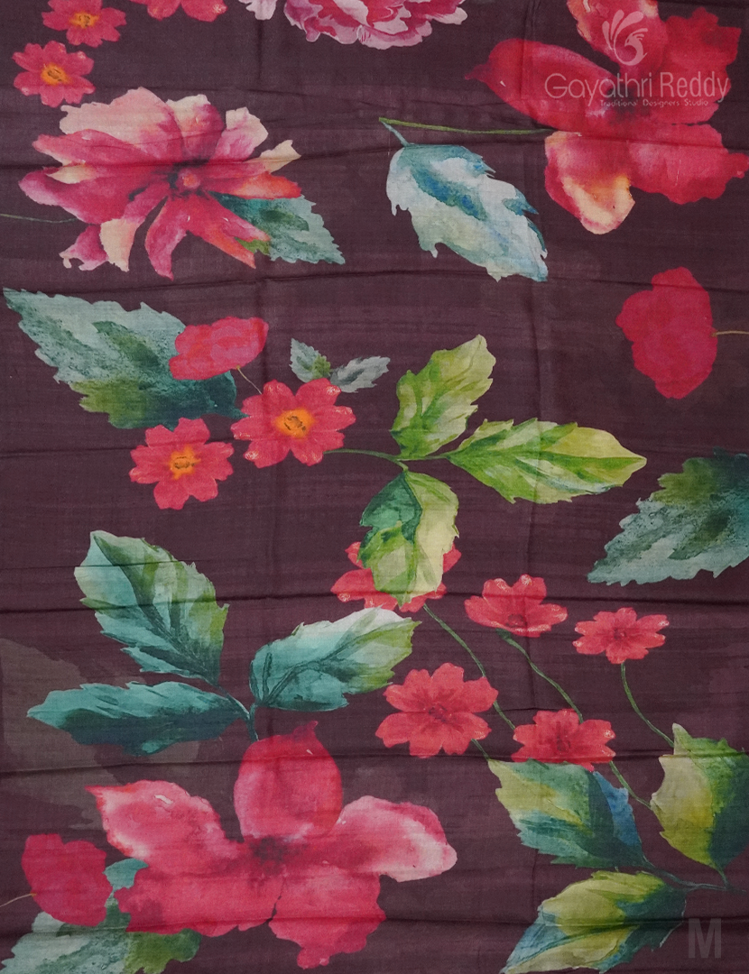 PURE DESI TUSSAR ORGANIC PRINTED-TS1129