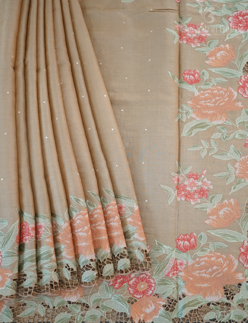 PURE DESI TUSSAR FANCY-TS1473