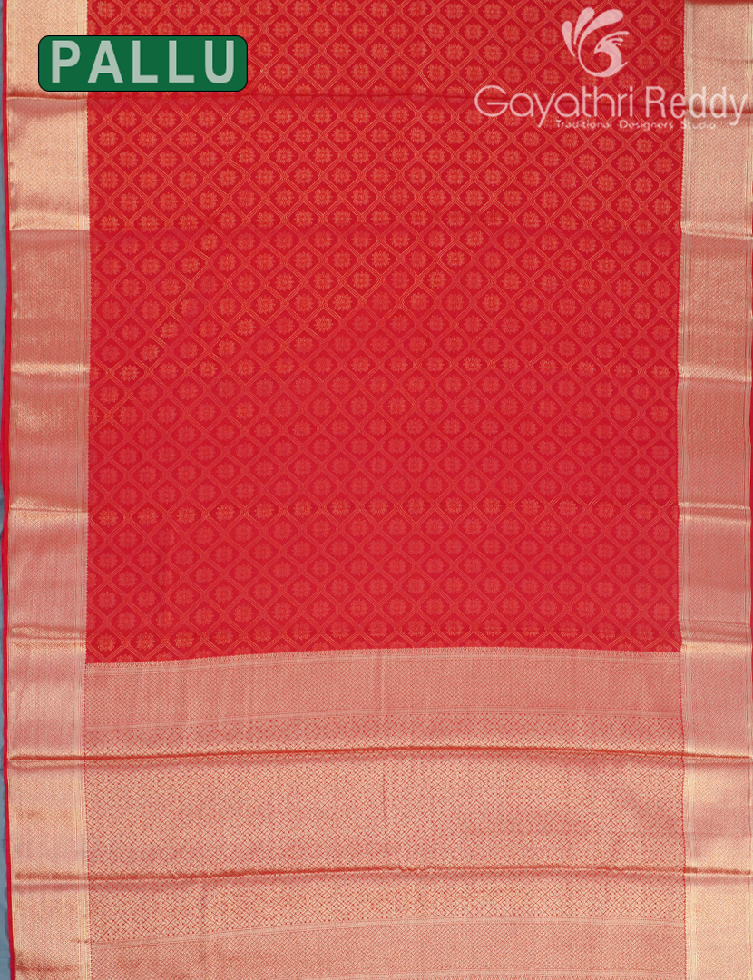 SEMI MYSORE CRAPE SAREE-SMC309