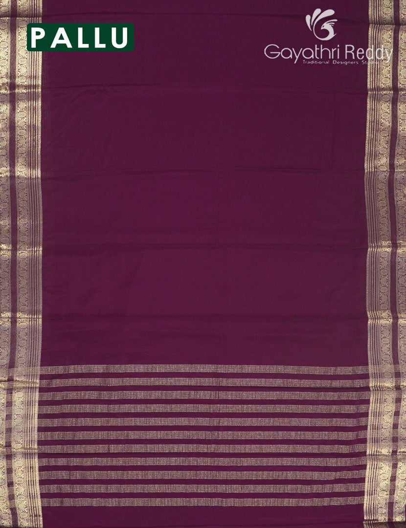 SEMI MYSORE CREPE-SMC469
