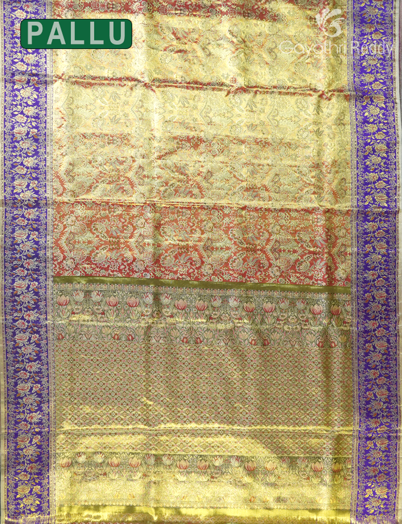 PURE KANCHI TISSUE SAREE-KP8565