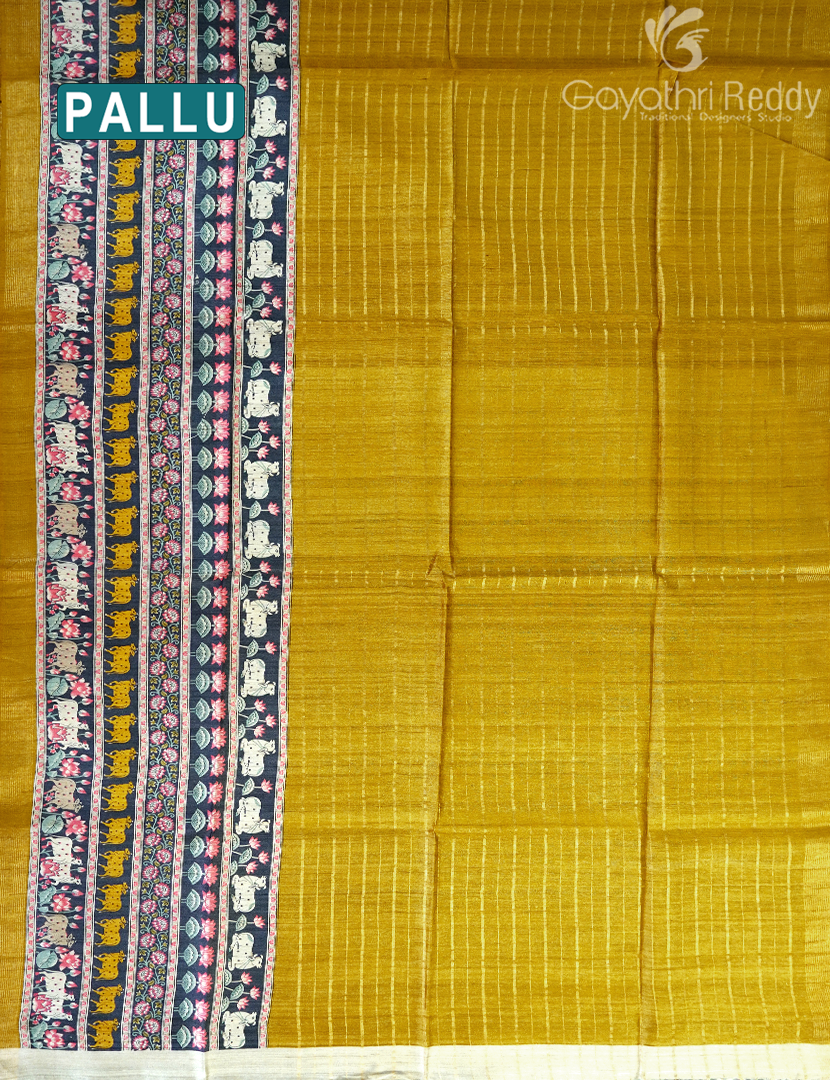 PURE DESI TUSSAR SILK-TS1526