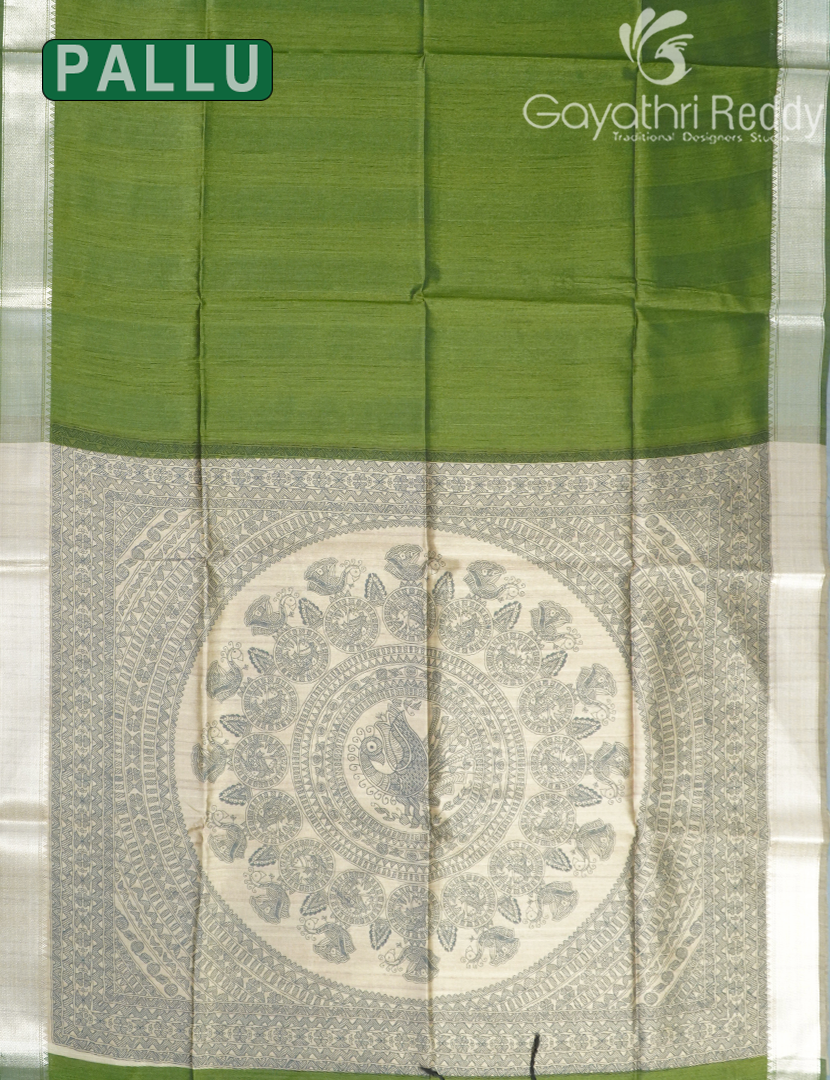 SEMI TUSSAR SAREE-ST1158