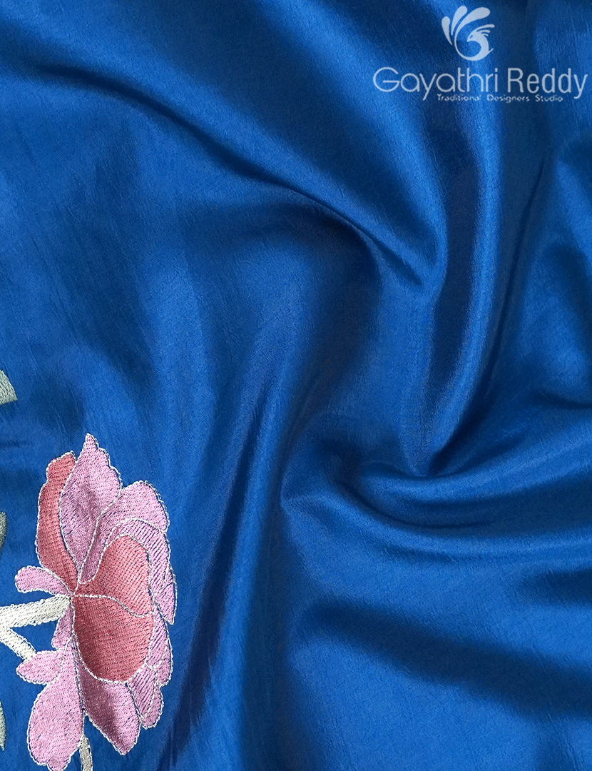 DUPION SILK FANCY SAREE -DSF30