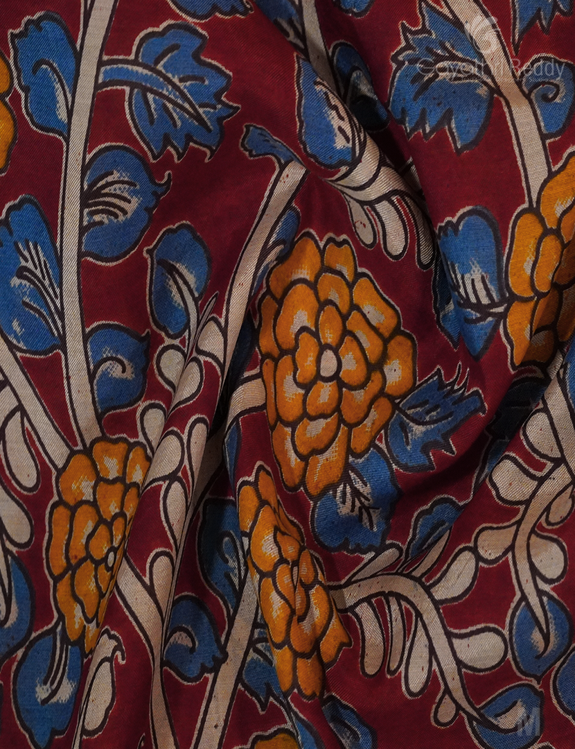PURE KALAMKARI SILK-KKS60