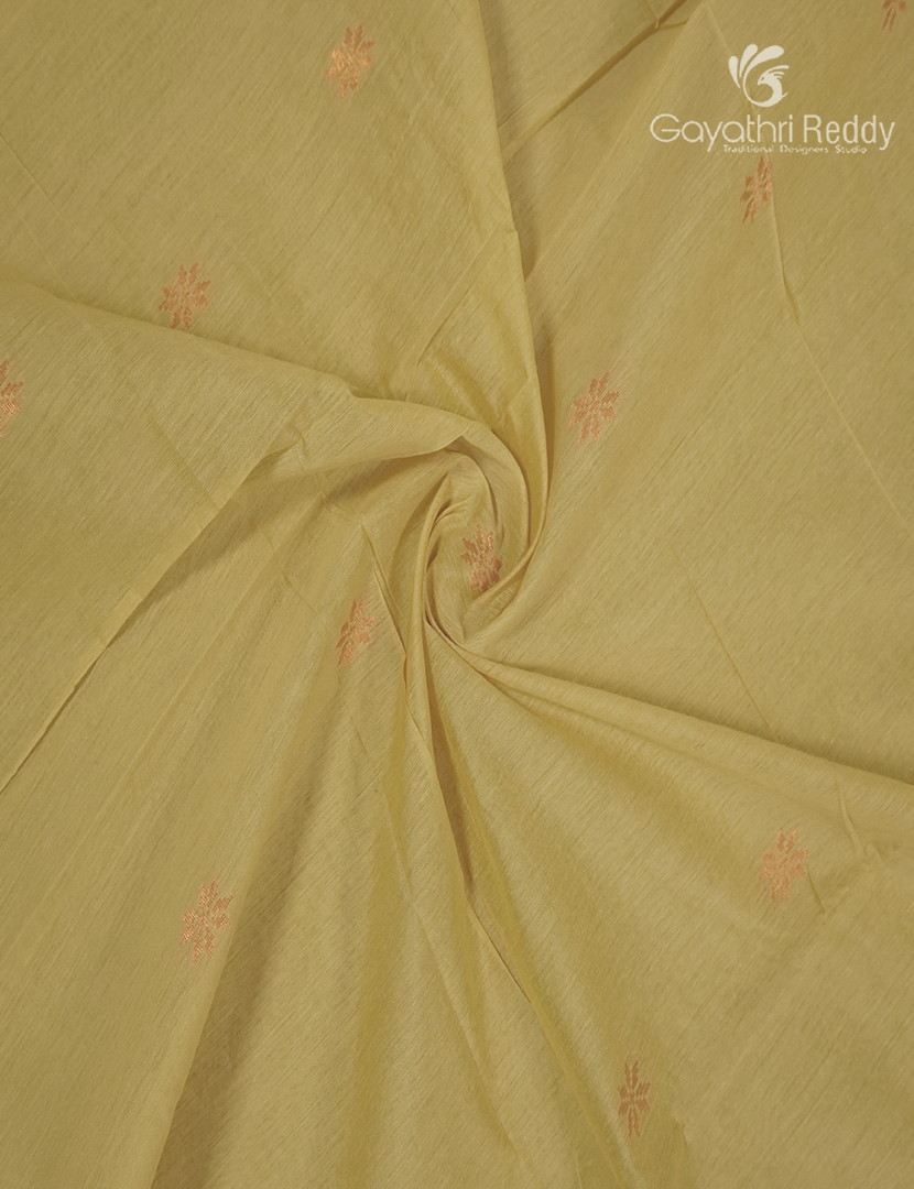 Sico Saree in Yellow and Peach Pink