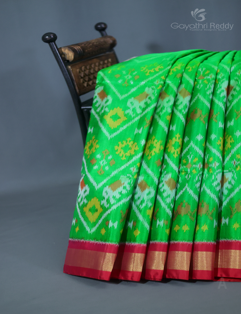 PURE KANCHI IKKAT PATTU-IP564