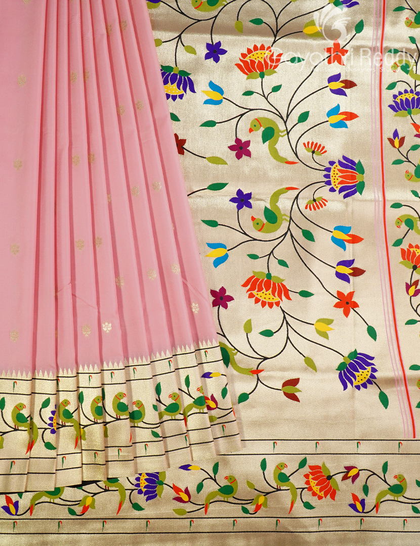 SEMI PAITHANI SAREE-SPS105