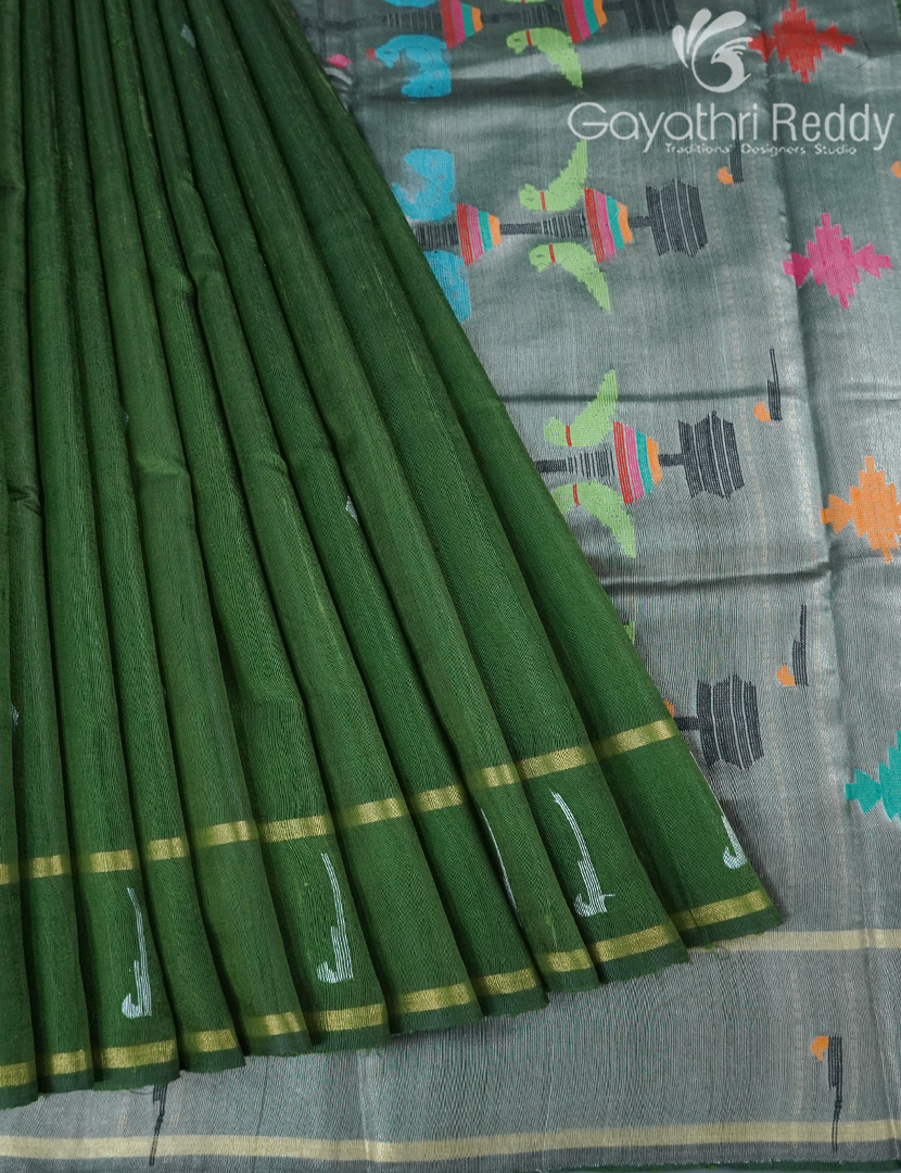 PURE KHADI PATTU SAREE-KHP1288