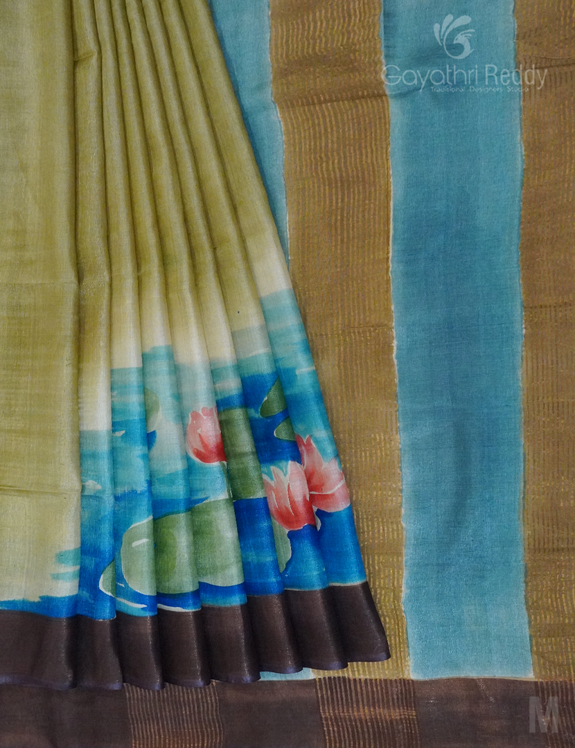 PURE DESI TUSSAR SILK-TS1117