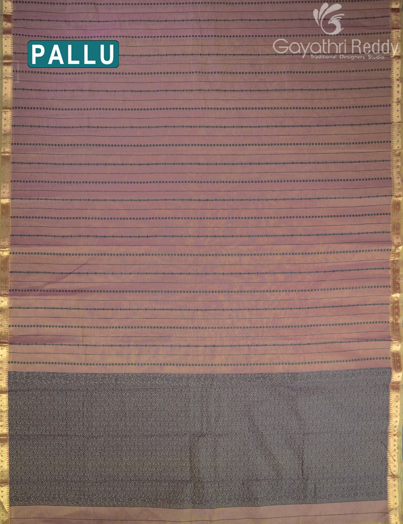 PURE KANCHI COTTON RICH PALLU-KC3076