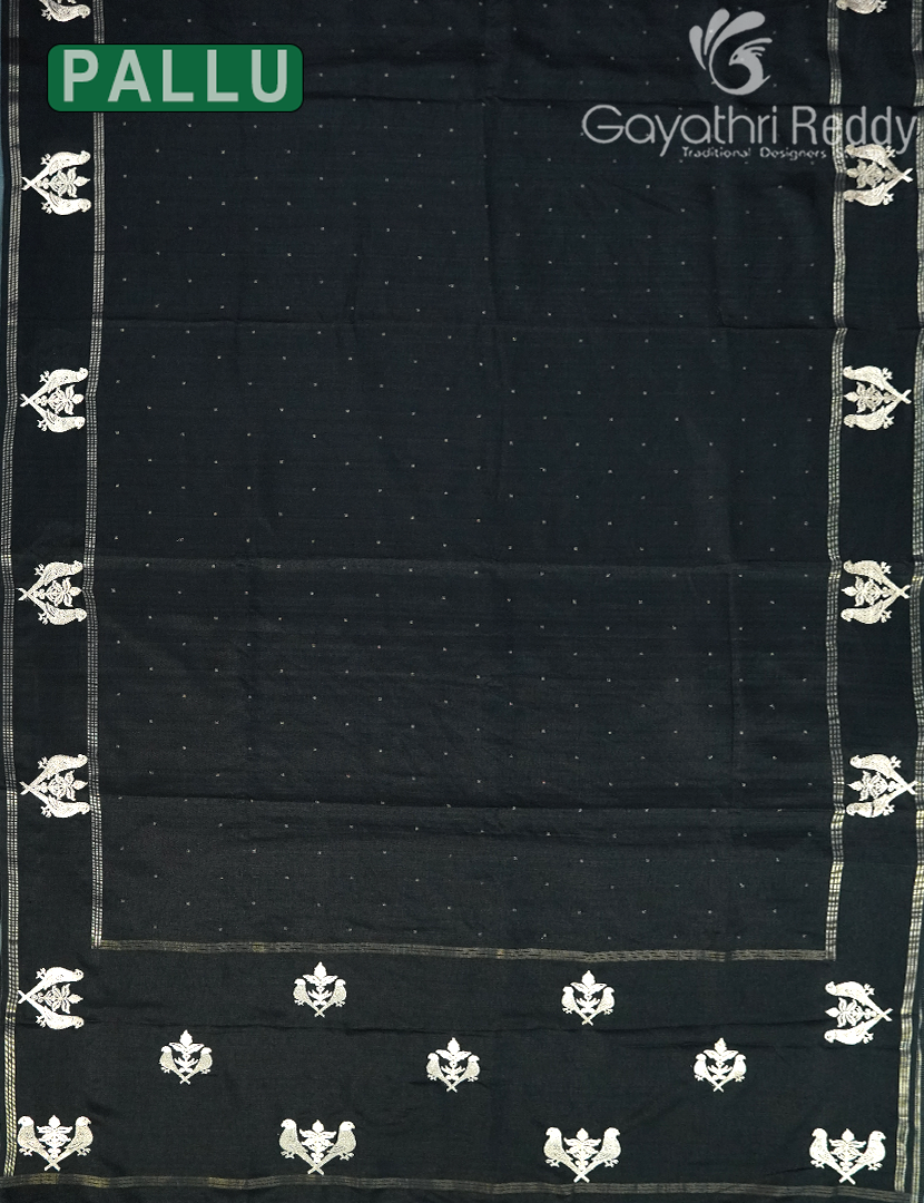 KHADI SILK WORK SAREE-KSW17