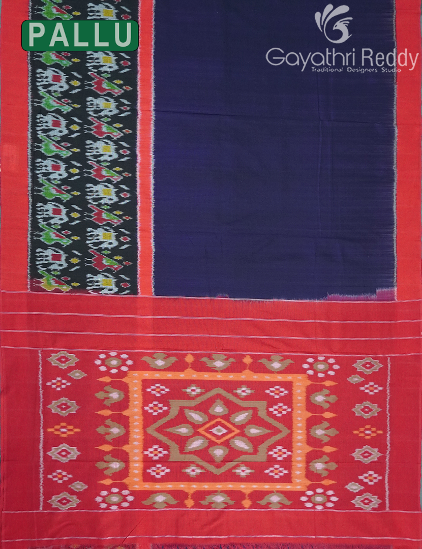 PURE IKKAT COTTON (H.L) SAREE-IKC1060