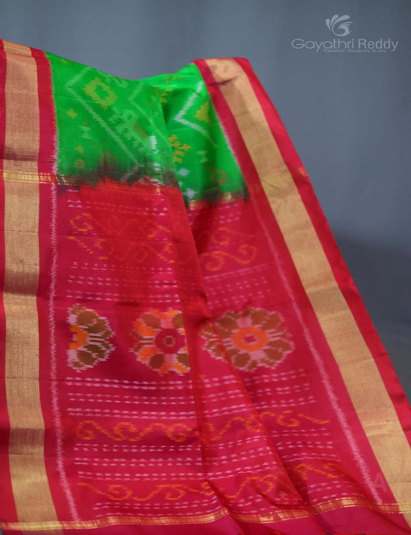 PURE KANCHI IKKAT PATTU-IP564