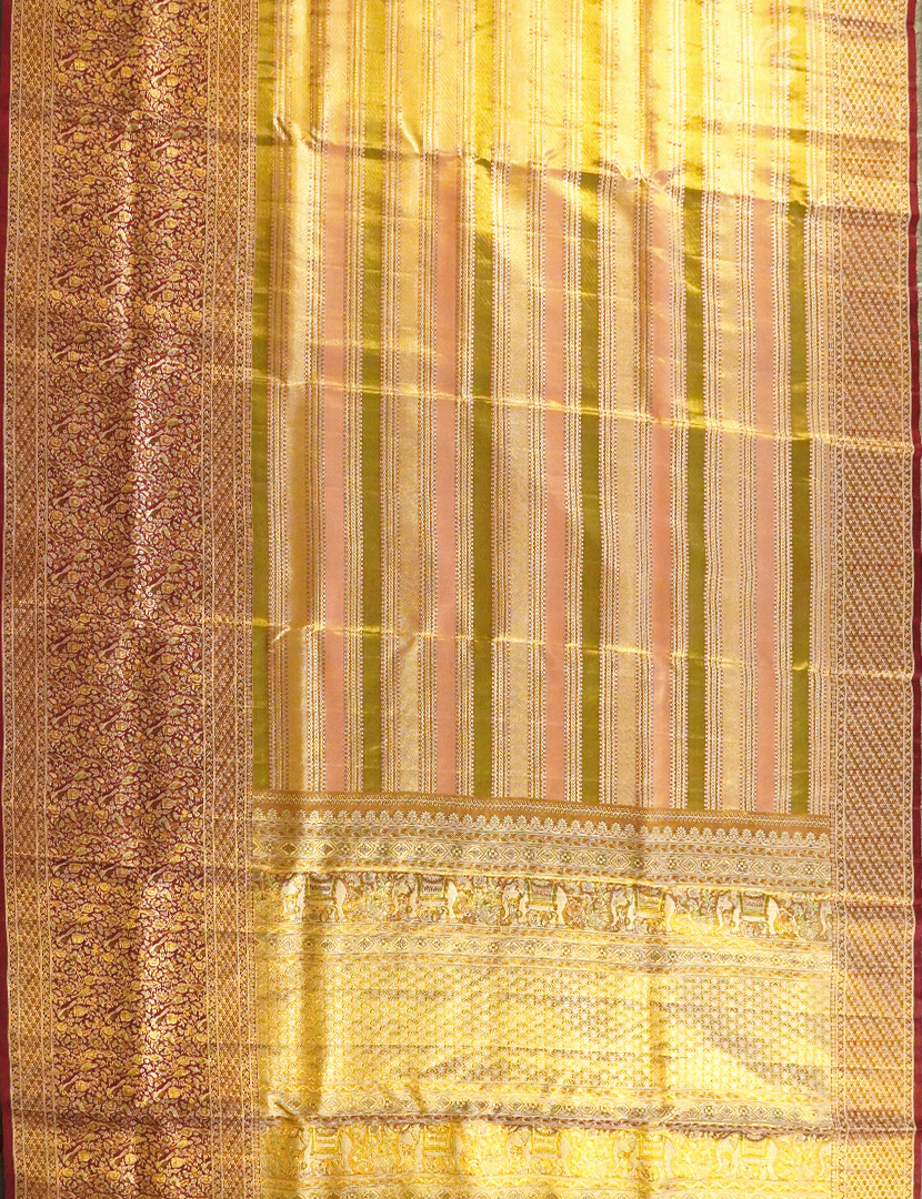 PURE KANCHI PATTU (4.G) BRIDAL SAREE-BKP1890