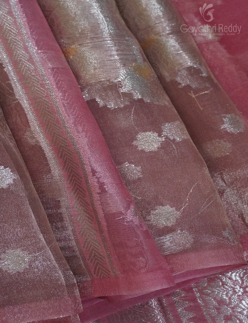 PURE BANARAS KORA SILK-BKS78