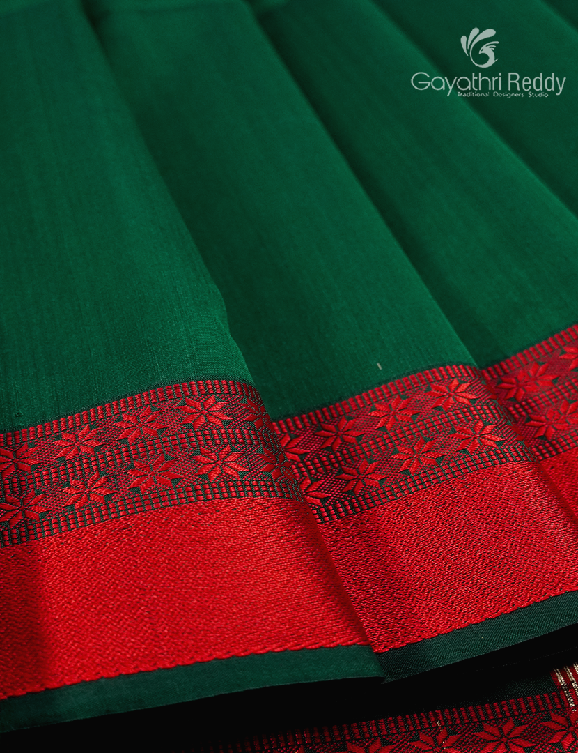 PURE CHANDERI BUTTA SAREES -CPS1193