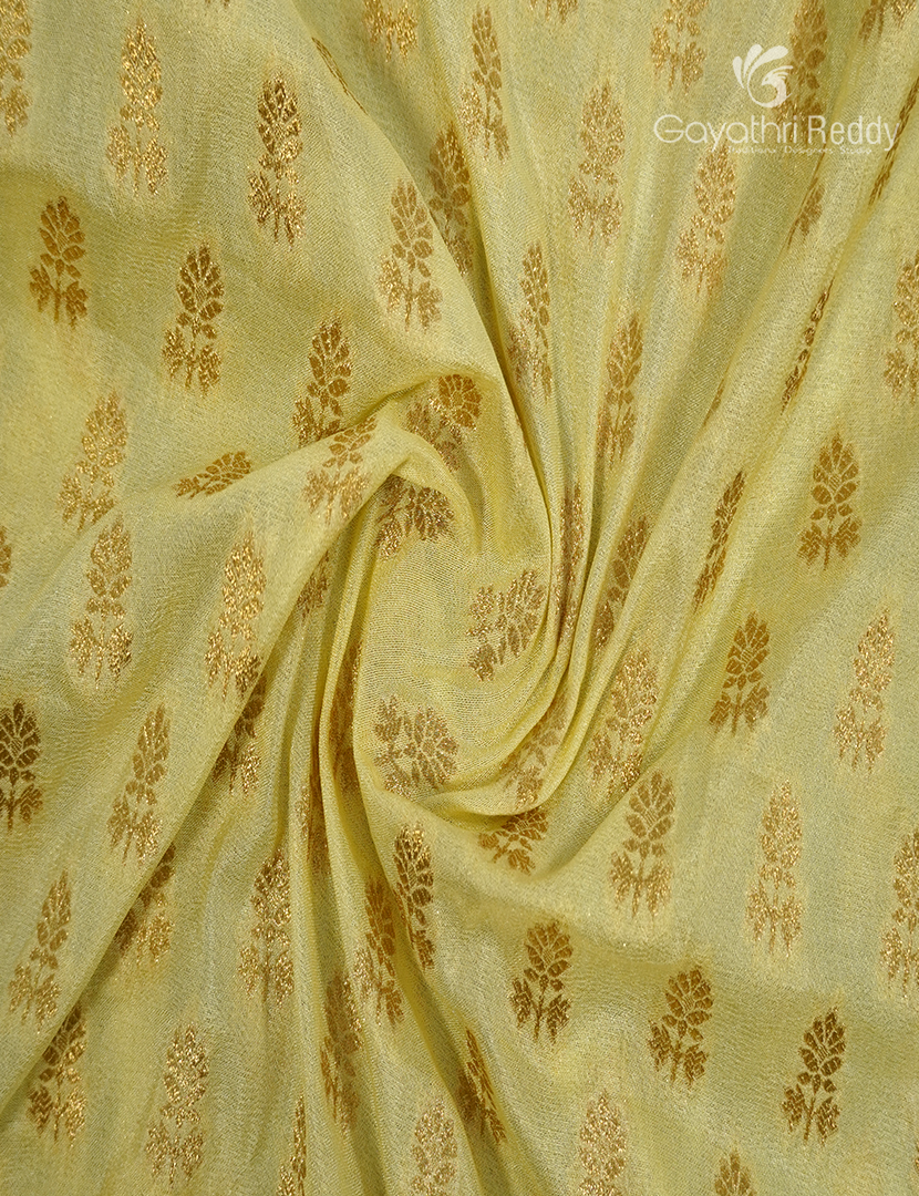 Banaras Georgette Saree in Cream