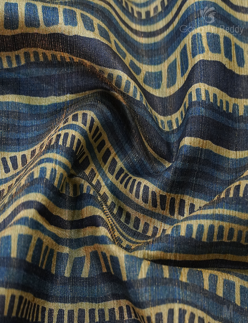 PURE DESI TUSSAR SILK-TS1333
