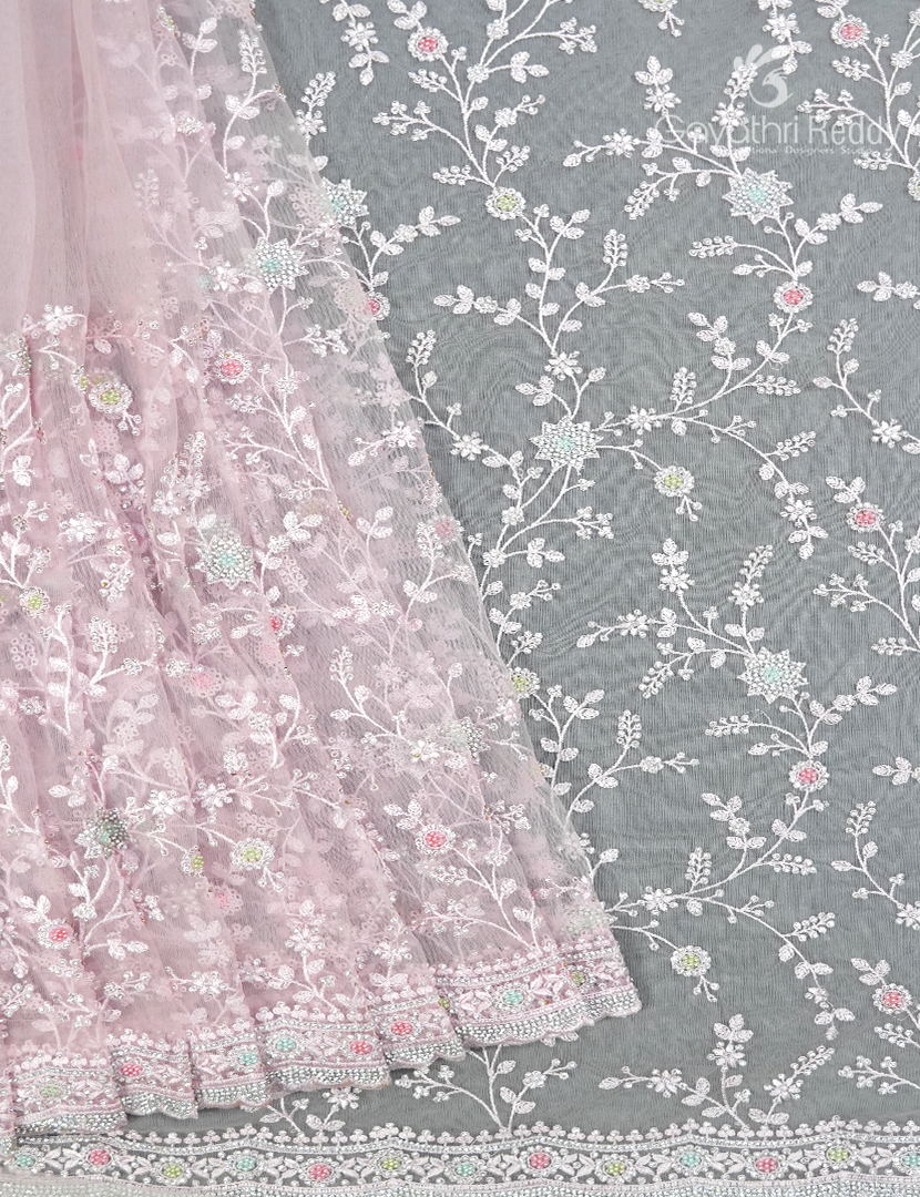 NETTED FANCY SAREE-NF56