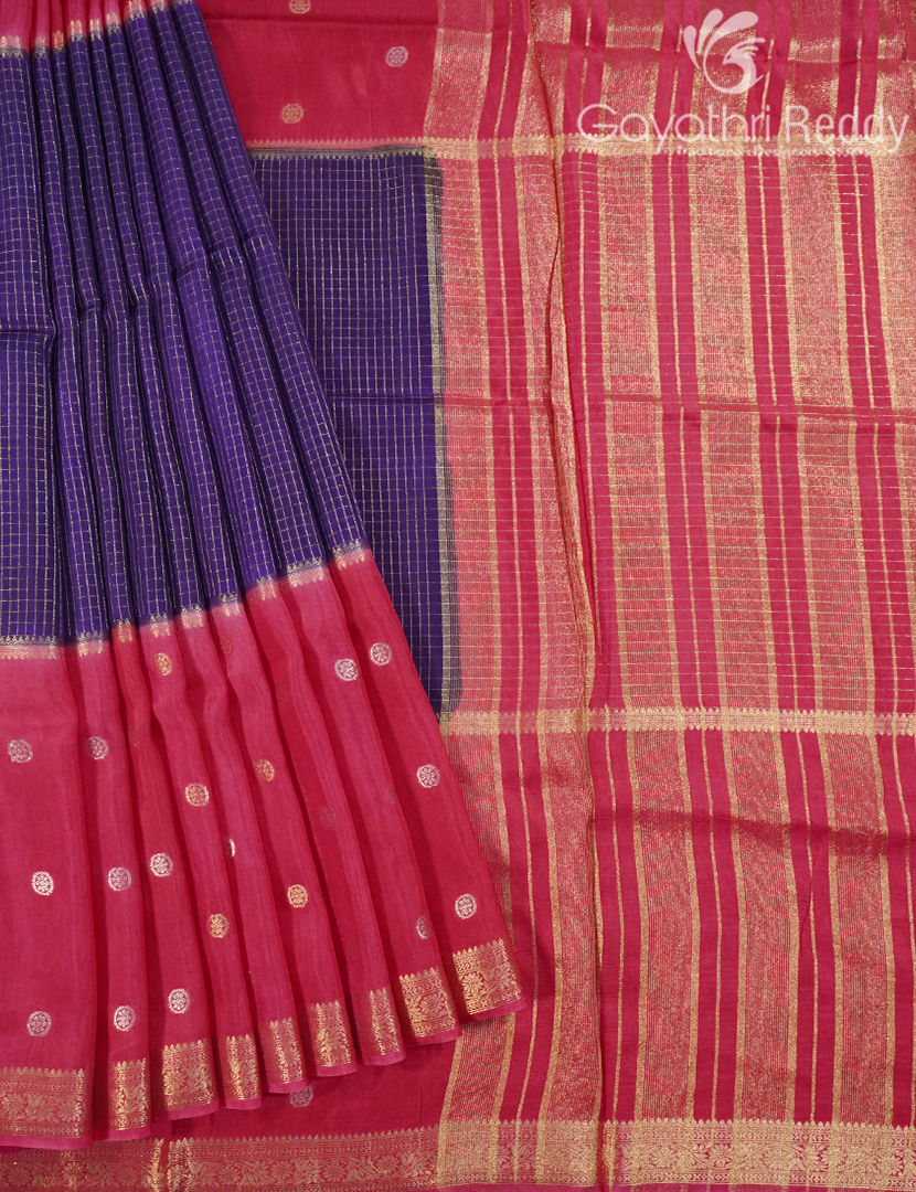SEMI MYSORE SILK-SMSS102