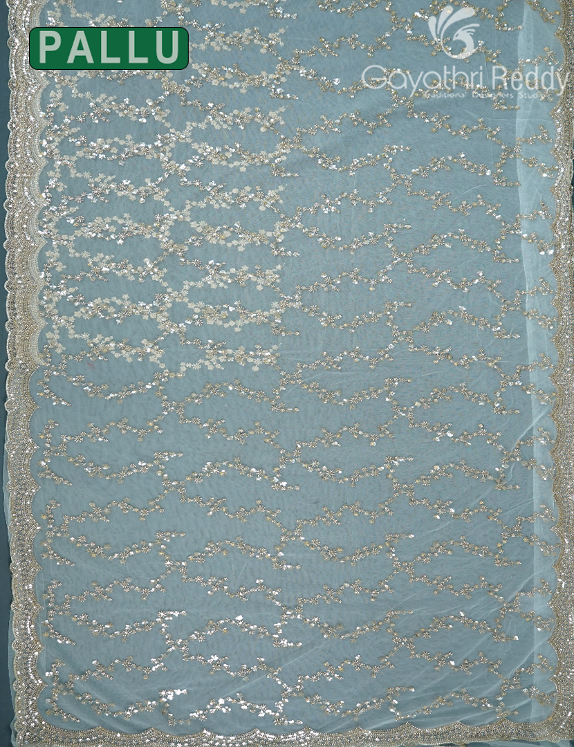 NETTED FANCY SAREE-NF41