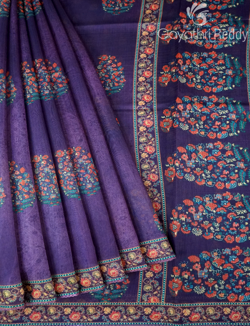 CHANDERI SILK SAREE-CPS1091
