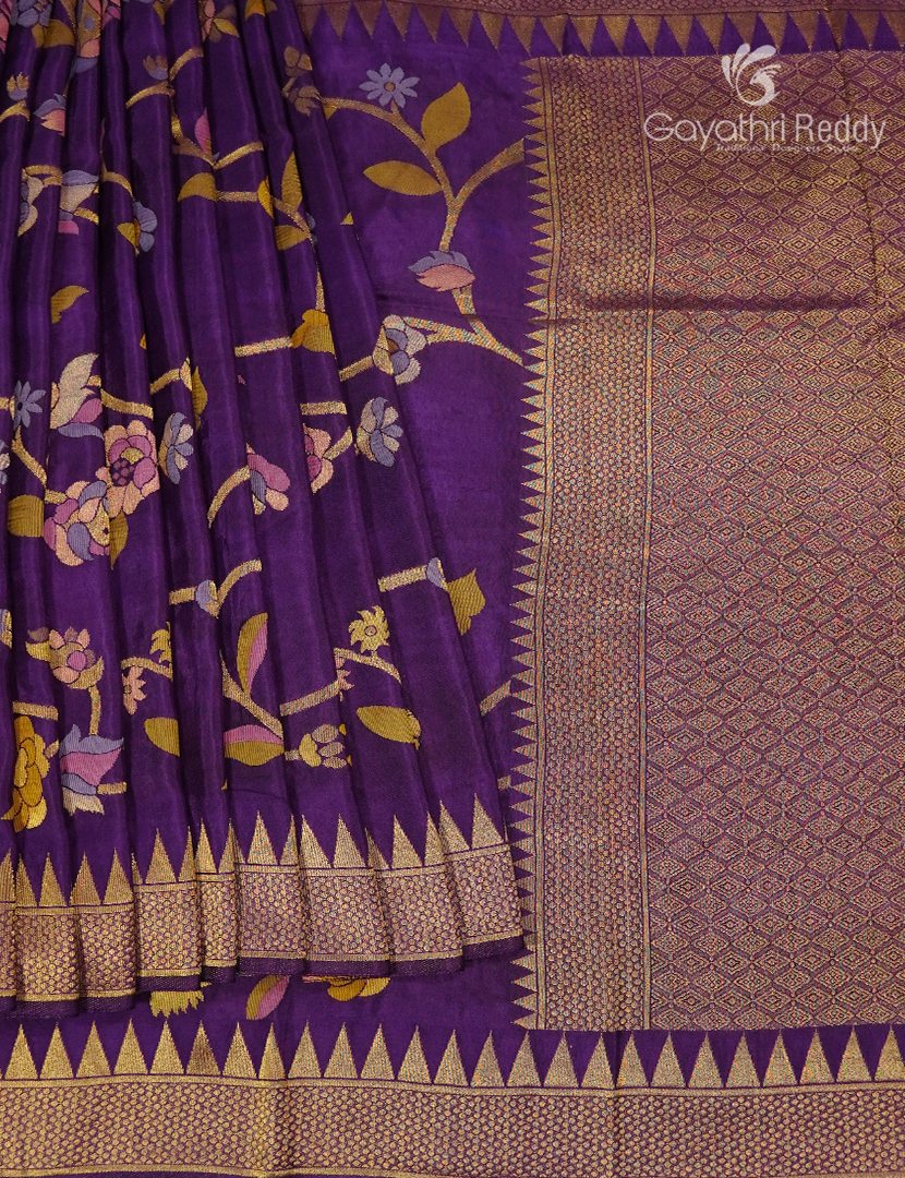 Pure Satin Silk Saree-PST18