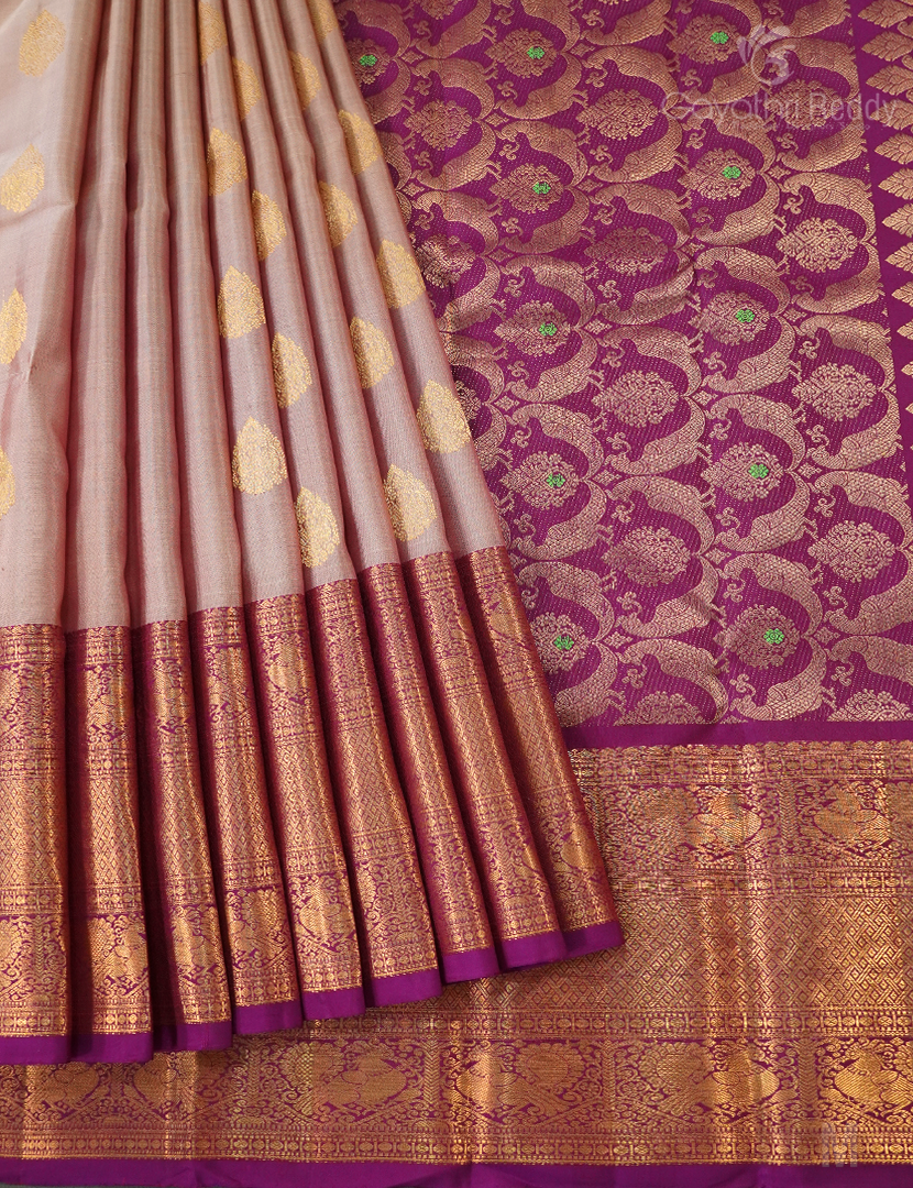 PURE KANCHI PATTU BIG BORDER-KP7664